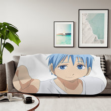 Load image into Gallery viewer, Kuroko&#39;s Basketball Tetsuya Kuroko Sherpa Blanket
