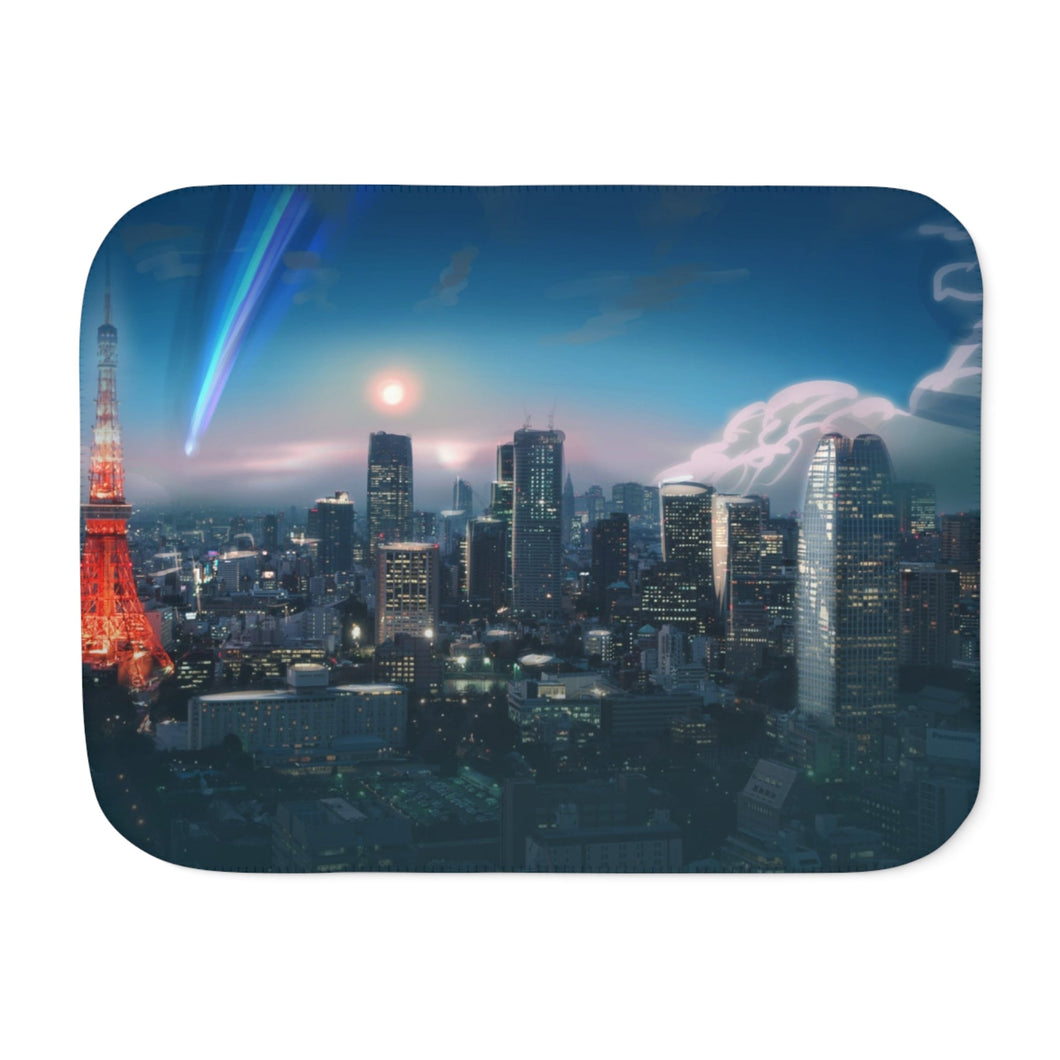 Your Name. Sherpa Blanket