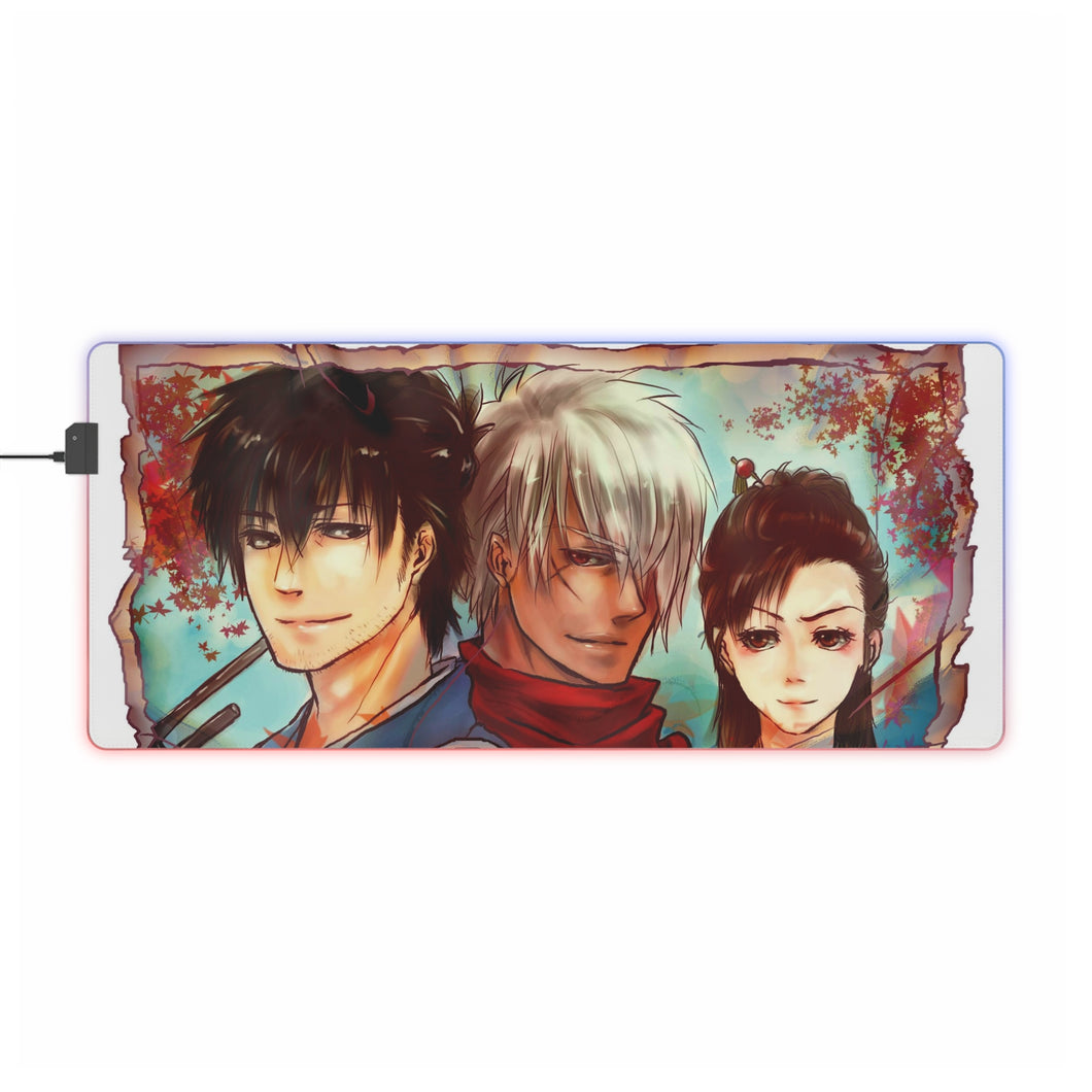 Anime Gintama RGB LED Mouse Pad (Desk Mat)