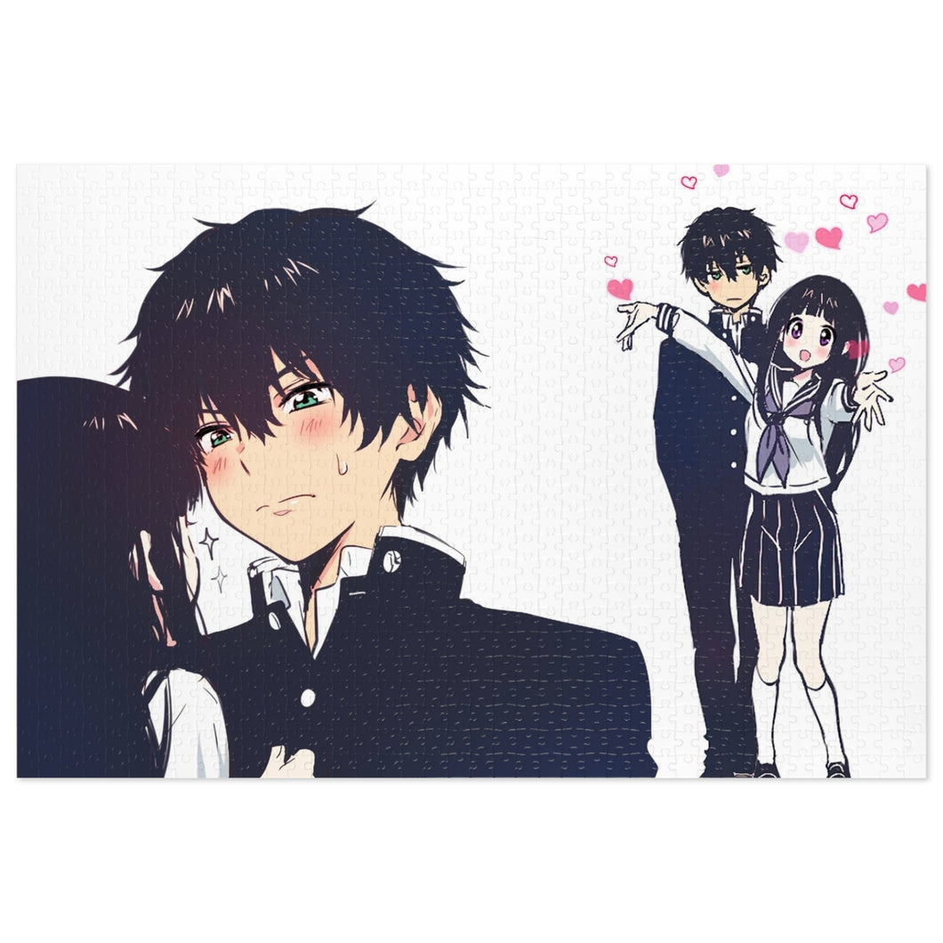 Eru Chitanda  And  Hōtarō Oreki Jigsaw Puzzle