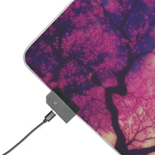 Load image into Gallery viewer, Erza Scarlet - Sakura Fantasy Mountain RGB LED Mouse Pad (Desk Mat)
