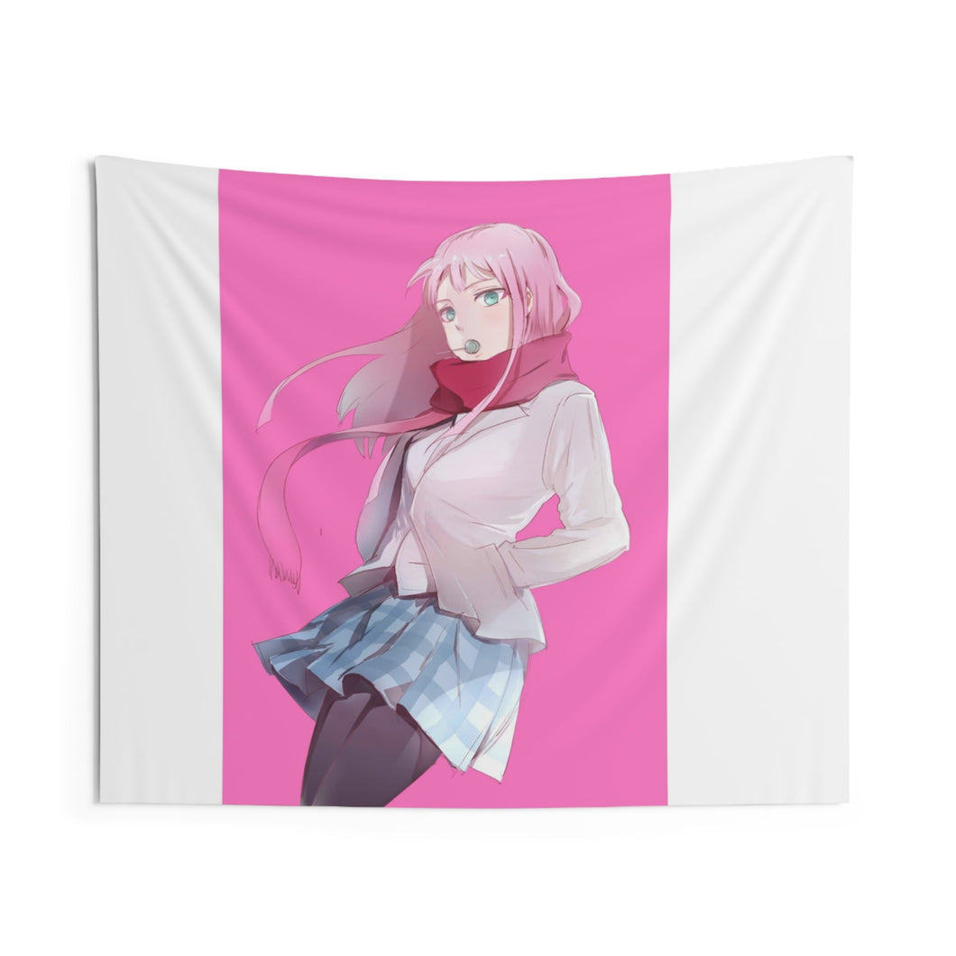 Zero Two (Darling in the FranXX), Indoor Wall Tapestry