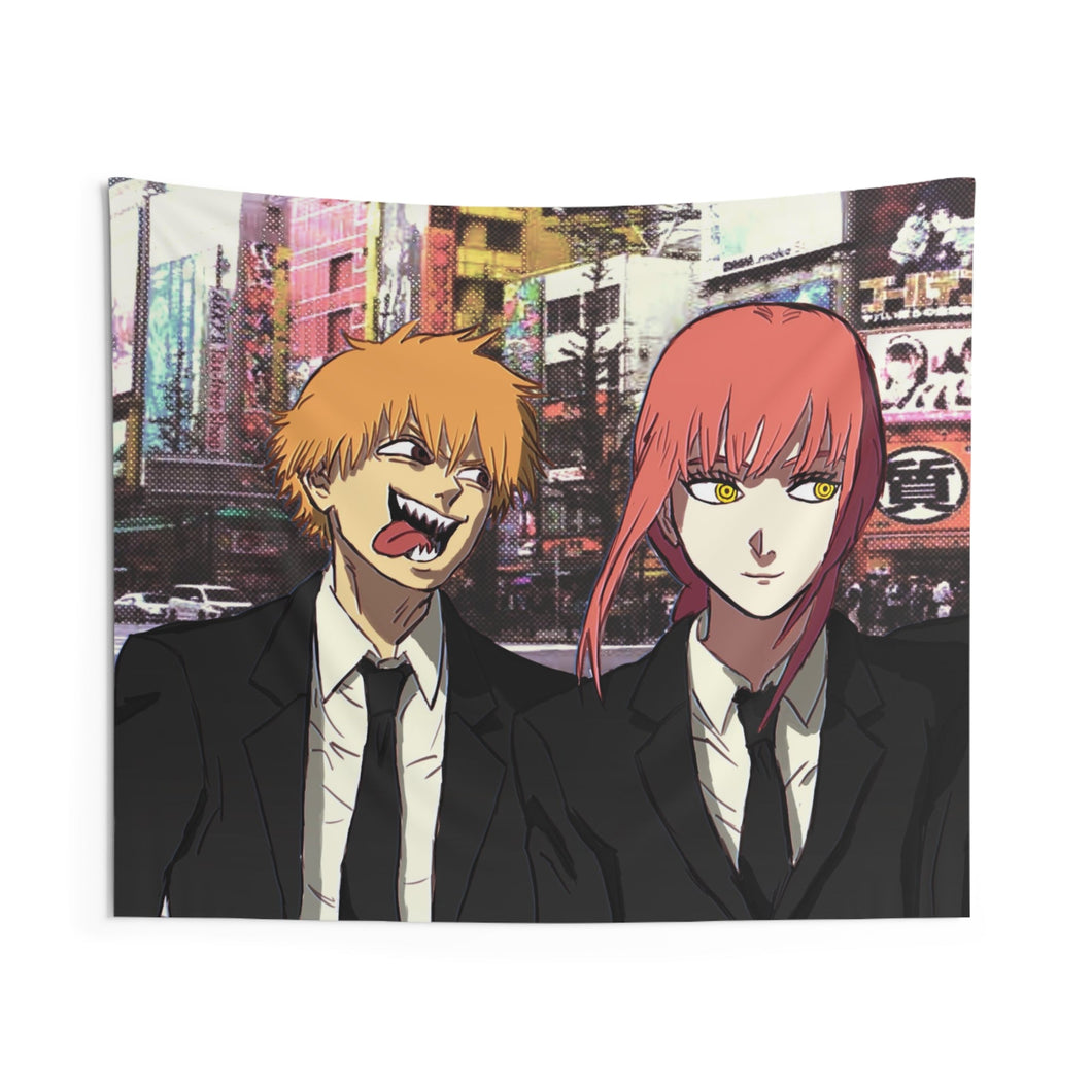 Anime Chainsaw Man Indoor Wall Tapestry