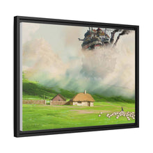 Load image into Gallery viewer, Anime Howl&#39;s Moving Castler Canvas Framed Art Print
