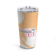Load image into Gallery viewer, Glass Heart Princess Tumbler 20oz
