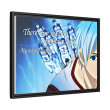 Load image into Gallery viewer, Kuroko No Basuke - Full - Kuroko Tetsuya Quote Canvas Framed Art Print

