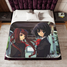 Load image into Gallery viewer, Another Mei Misaki, Izumi Akazawa Sherpa Blanket
