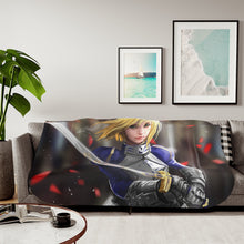 Load image into Gallery viewer, Fate/Stay Night Sherpa Blanket
