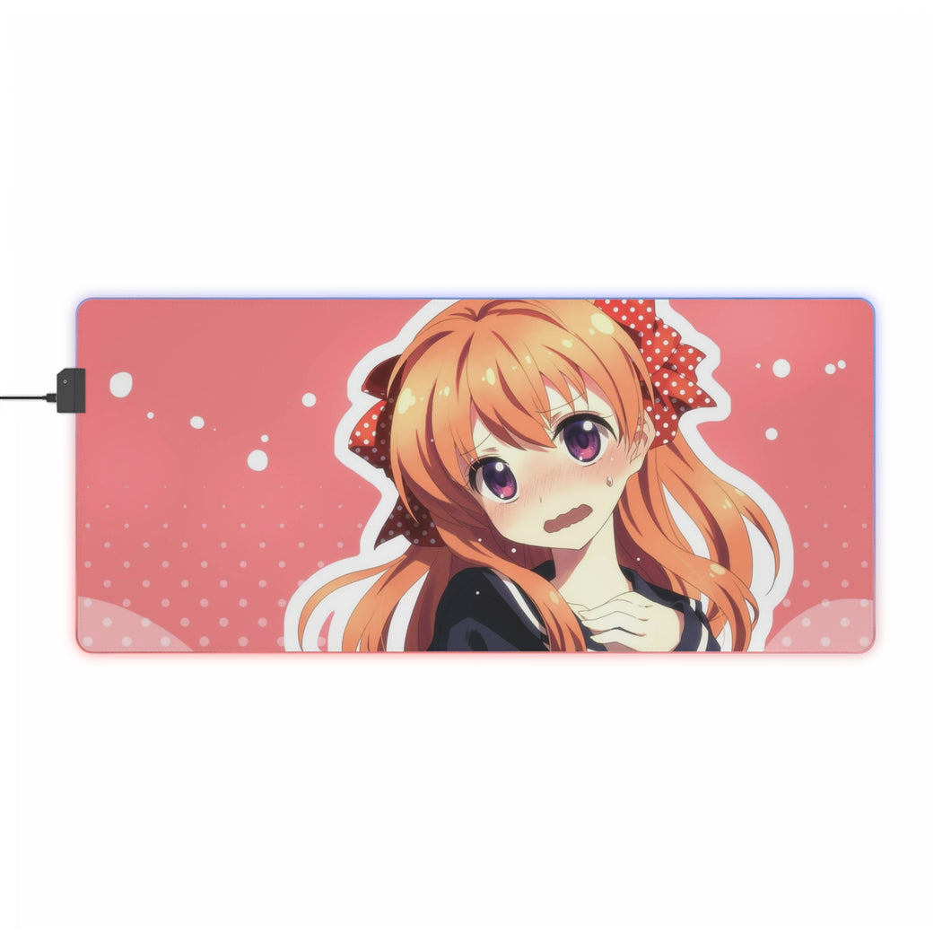 Monthly Girls' Nozaki-kun Chiyo Sakura RGB LED Mouse Pad (Desk Mat)