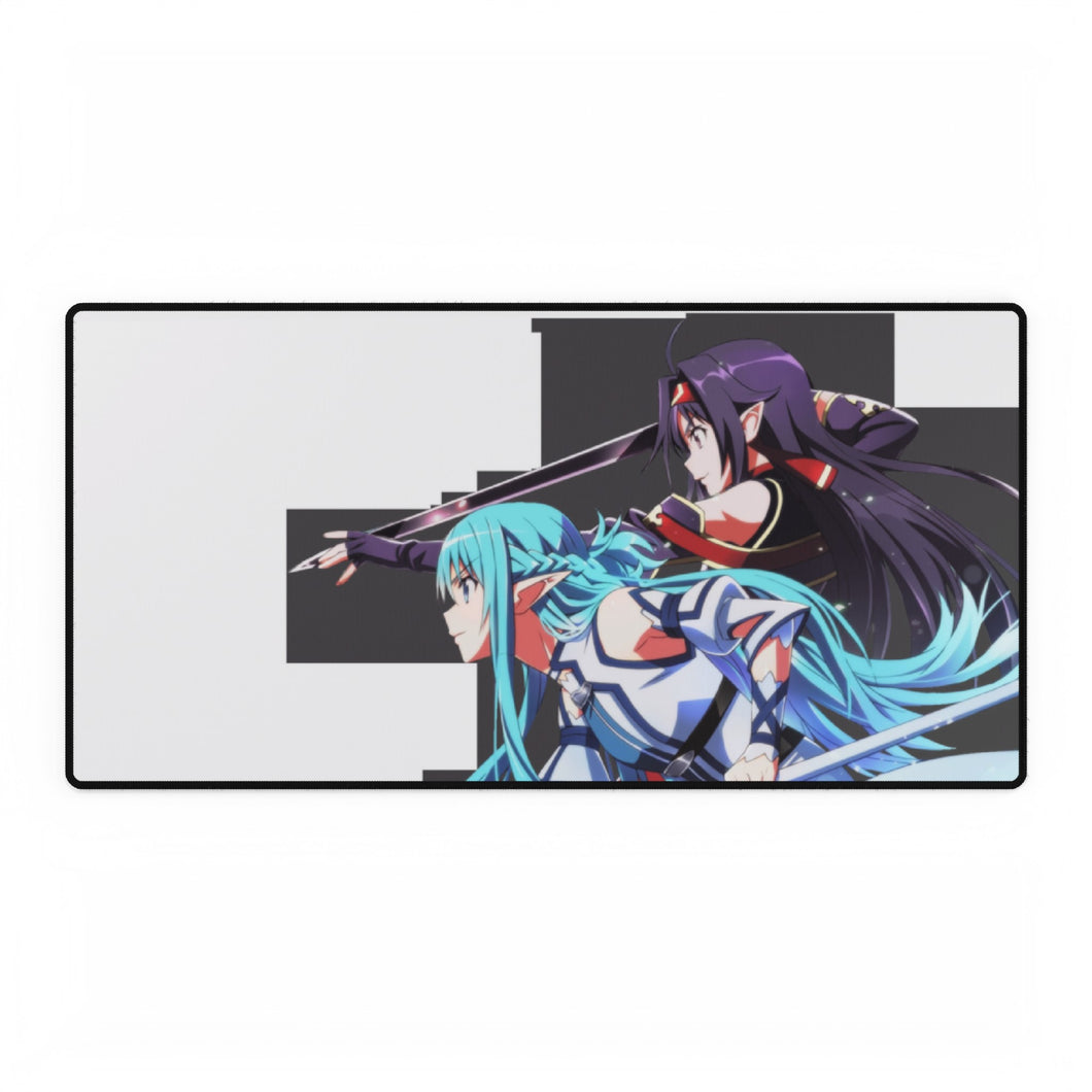 Asuna and Yuuki Mouse Pad (Desk Mat)