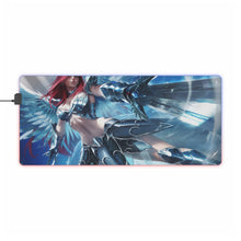 Load image into Gallery viewer, Fairy Tail Erza Scarlet RGB LED Mouse Pad (Desk Mat)
