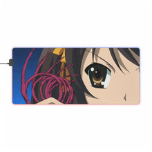 Load image into Gallery viewer, The Melancholy Of Haruhi Suzumiya RGB LED Mouse Pad (Desk Mat)
