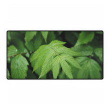 Load image into Gallery viewer, Green Leaves Mouse Pad (Desk Mat)
