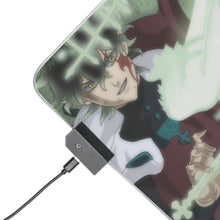 Load image into Gallery viewer, Black Clover Yuno RGB LED Mouse Pad (Desk Mat)
