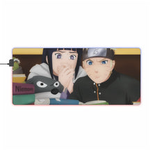 Load image into Gallery viewer, Uzumaki Naruto, Hyuuga Hinata RGB LED Mouse Pad (Desk Mat)

