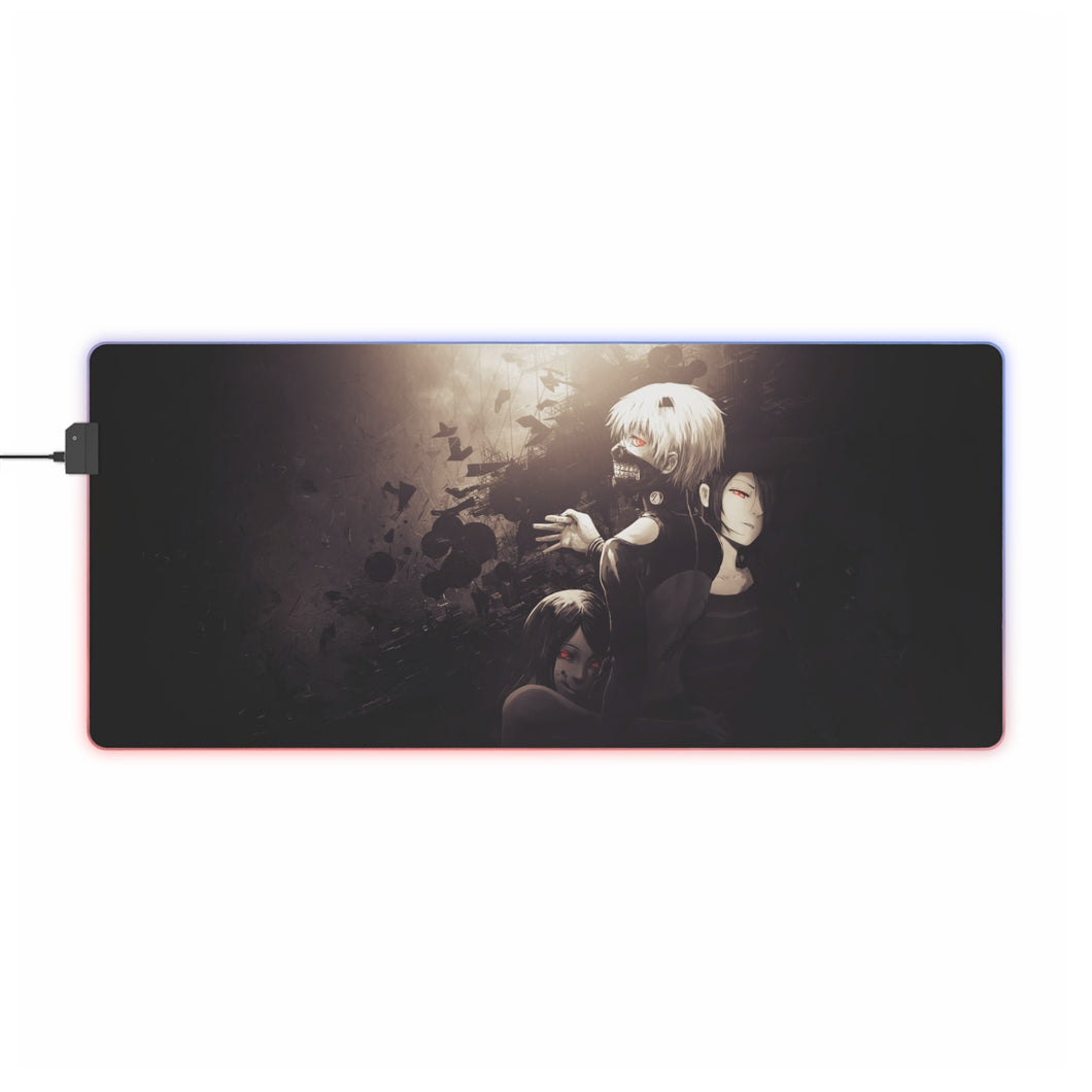 Anime Tokyo Ghoul RGB LED Mouse Pad (Desk Mat)