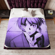 Load image into Gallery viewer, Akane Tsunemori Sherpa Blanket
