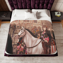 Load image into Gallery viewer, KonoSuba - God’s Blessing On This Wonderful World!! Sherpa Blanket
