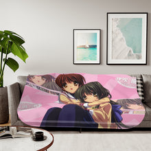 Load image into Gallery viewer, Clannad Nagisa Furukawa, Fuuko Ibuki Sherpa Blanket
