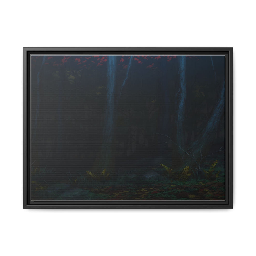 Darkwood Canvas Framed Art Print