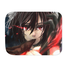 Load image into Gallery viewer, Mikasa Ackerman Sherpa Blanket
