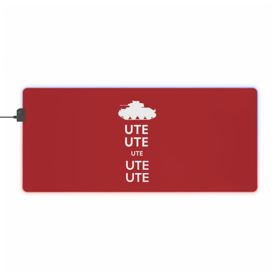 Girls und Panzer RGB LED Mouse Pad (Desk Mat)