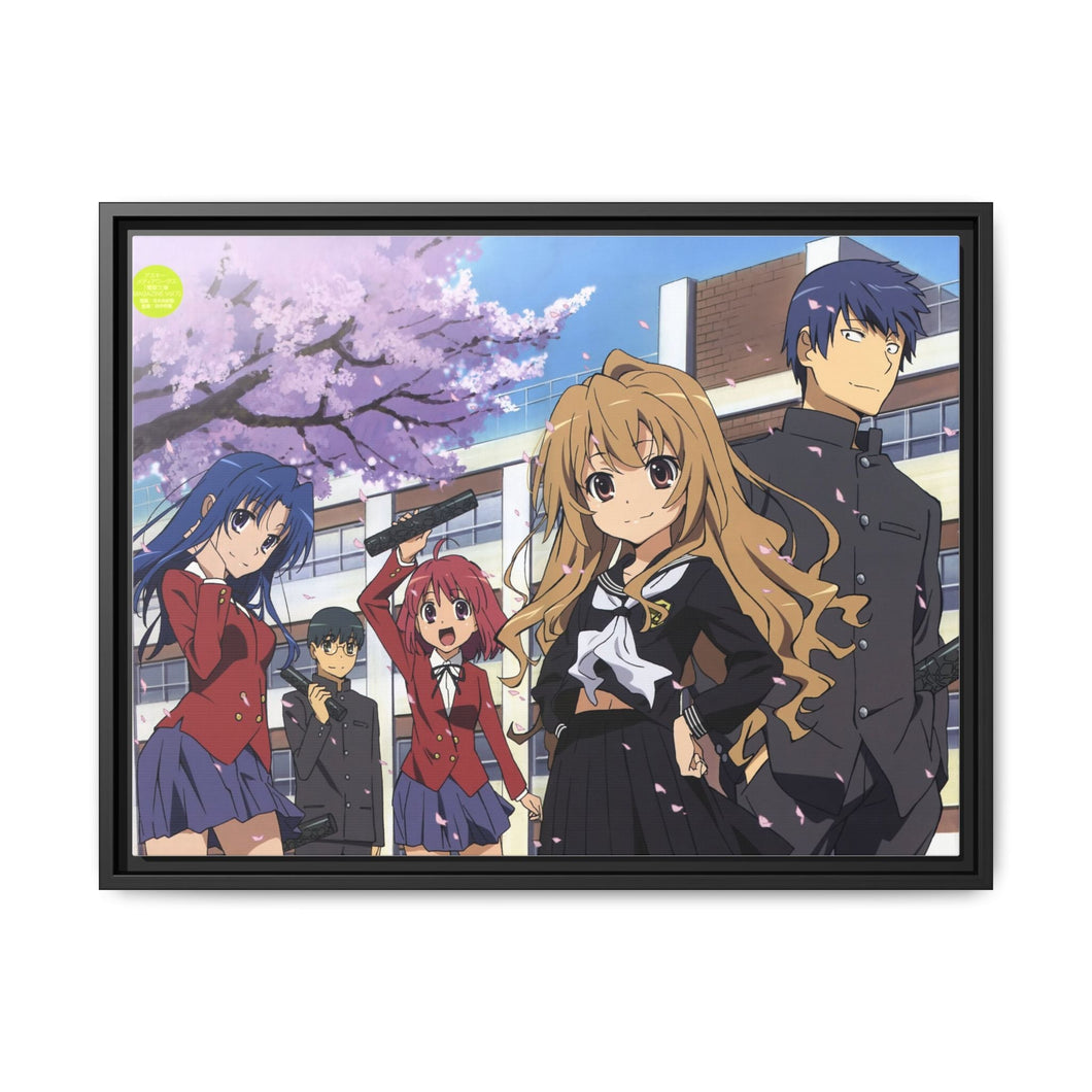 Toradora! Canvas Framed Art Print