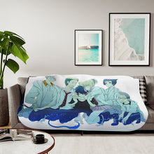 Load image into Gallery viewer, Ao No Exorcist Sherpa Blanket
