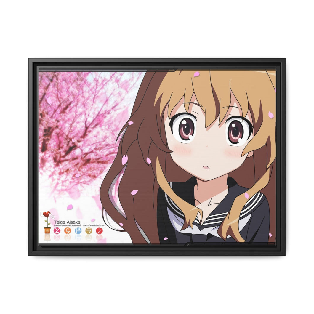 Toradora! Canvas Framed Art Print