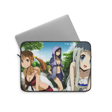 Load image into Gallery viewer, Anohana Meiko Honma, Naruko Anjou, Atsumu Matsuyuki Laptop Sleeve
