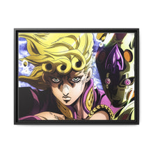 Load image into Gallery viewer, Giorno Giovanna &amp; Golden Experience Requiem Canvas Framed Art Print
