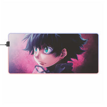 Load image into Gallery viewer, My Hero Academia Izuku Midoriya RGB LED Mouse Pad (Desk Mat)

