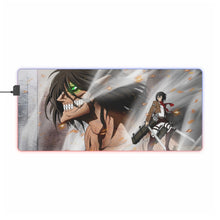 Load image into Gallery viewer, Anime Attack On Titan RGB LED Mouse Pad (Desk Mat)

