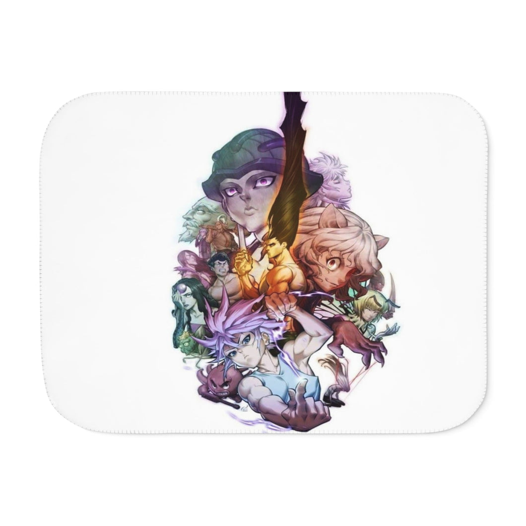 Hunter x Hunter Killua Zoldyck, Gon Freecss Sherpa Blanket