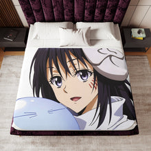 Load image into Gallery viewer, Rimuru Tempest and Shizue Izawa Sherpa Blanket
