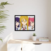 Load image into Gallery viewer, S.S.S Saeko, Shizuka e Saya Canvas Framed Art Print
