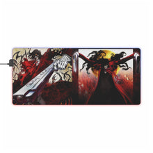 Load image into Gallery viewer, Hellsing RGB LED Mouse Pad (Desk Mat)
