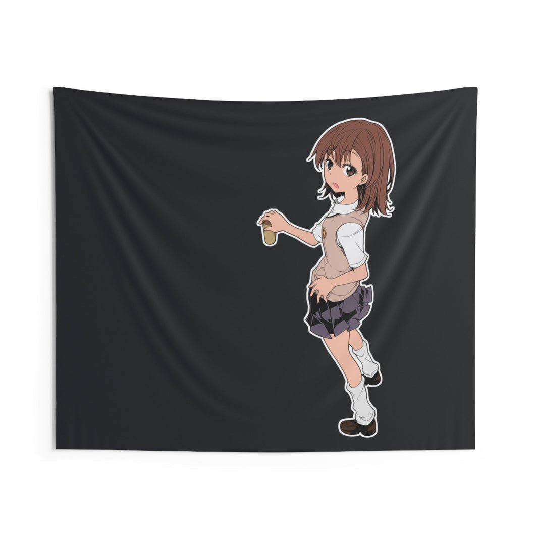 A Certain Scientific Railgun Mikoto Misaka Indoor Wall Tapestry
