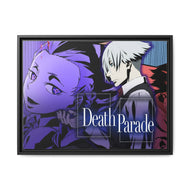 Anime Death Parade Canvas Framed Art Print
