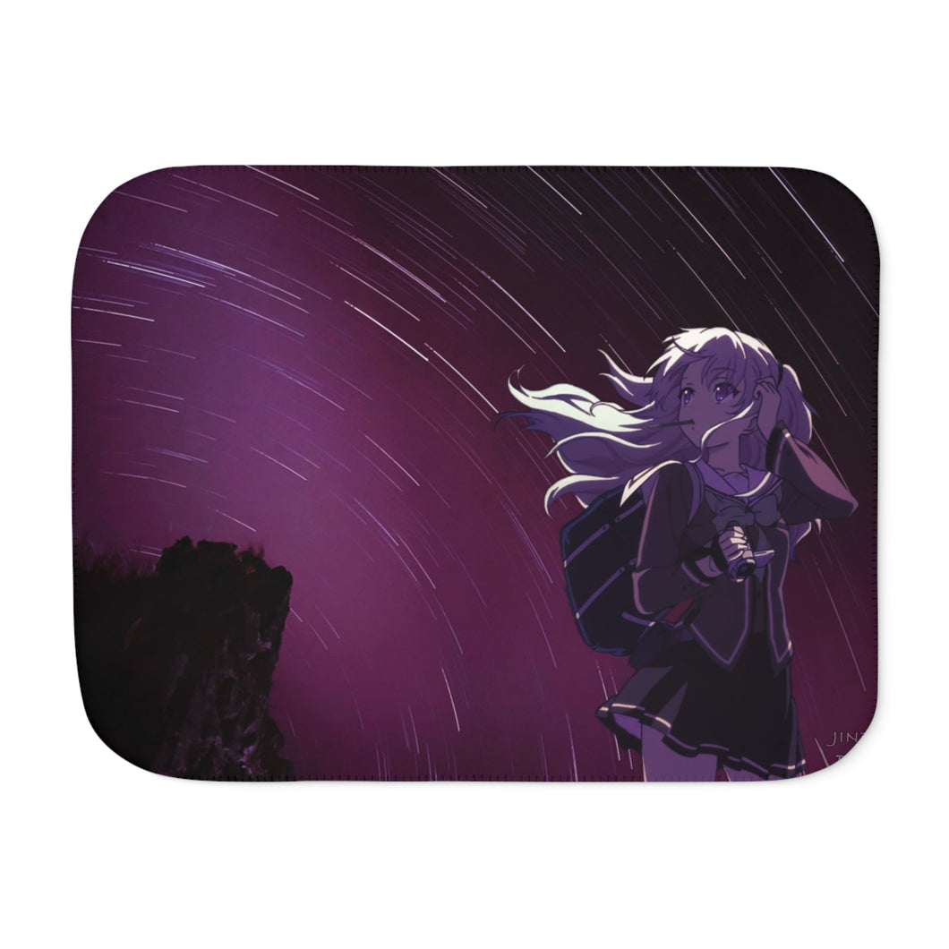 Anime Charlotte Sherpa Blanket