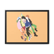 Mob Psycho 100 Shigeo Kageyama, Ritsu Kageyama, Teruki Hanazawa Canvas Framed Art Print