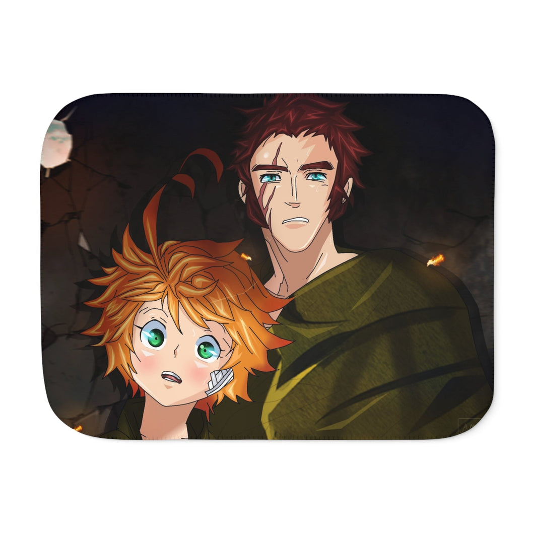 The Promised Neverland Emma Sherpa Blanket