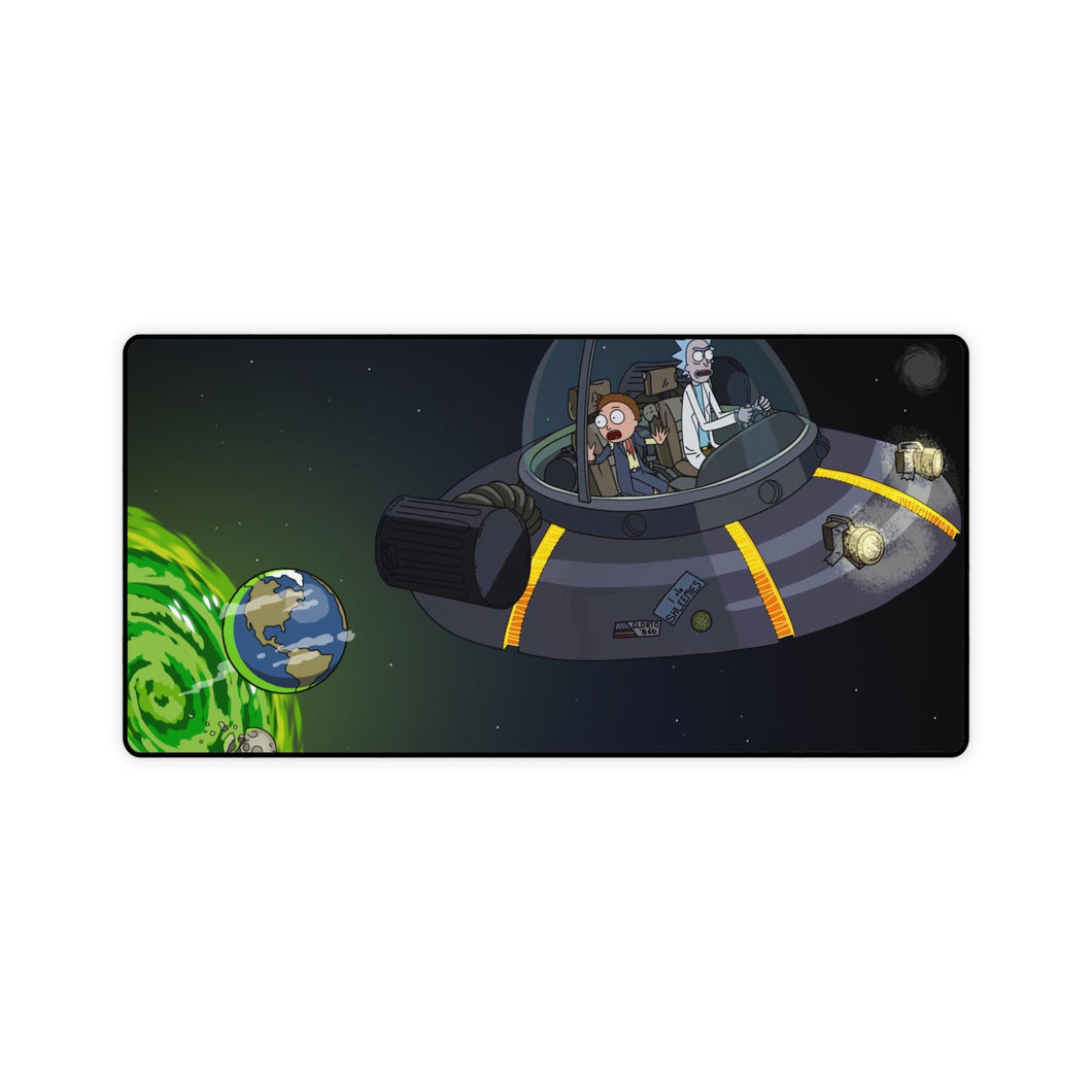 TV Show Rick and Morty Mouse Pad (Desk Mat)