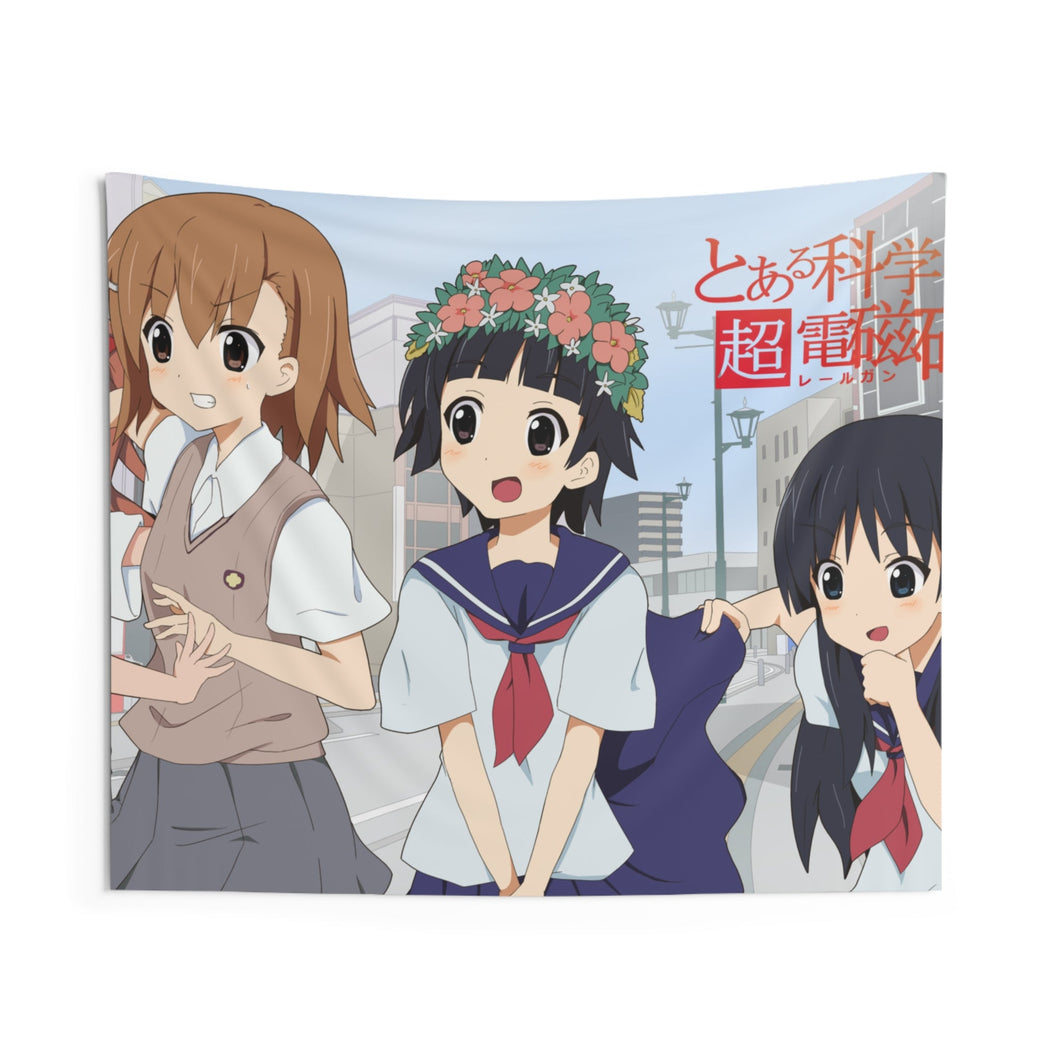 A Certain Scientific Railgun Indoor Wall Tapestry