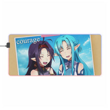Load image into Gallery viewer, Sword Art Online II RGB LED Mouse Pad (Desk Mat)
