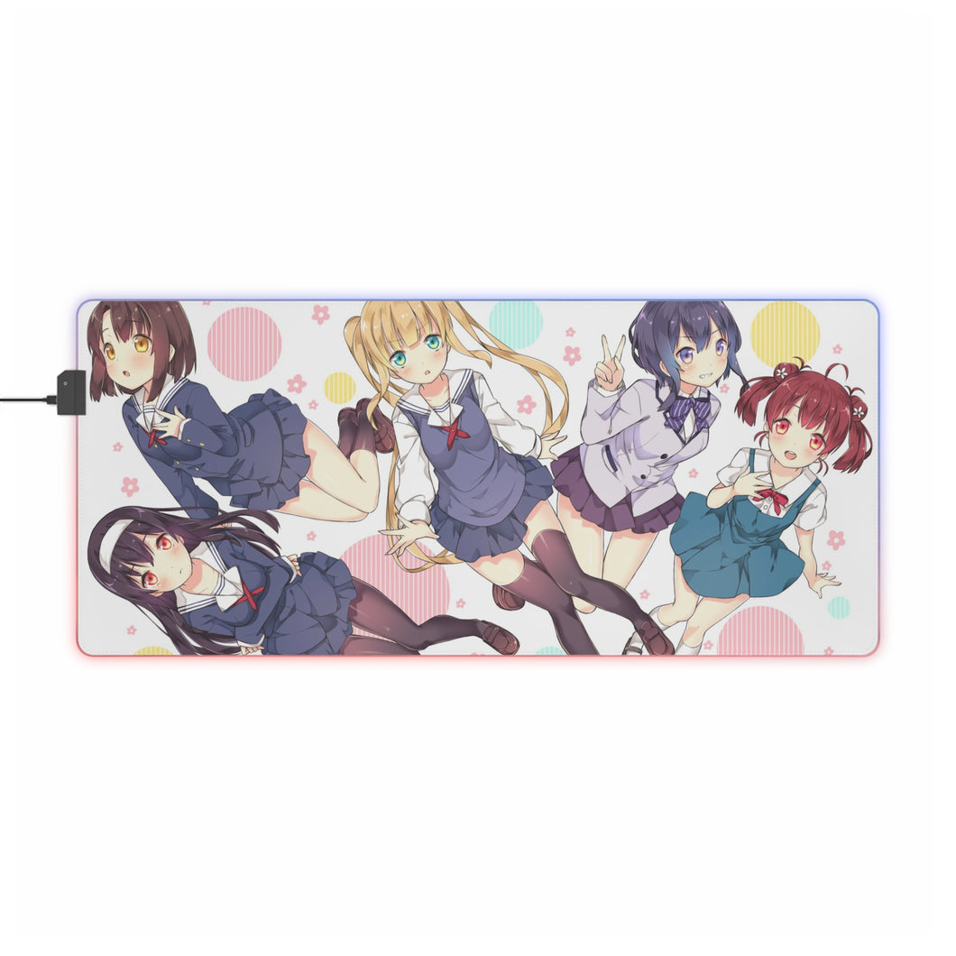 Saekano: How To Raise A Boring Girlfriend RGB LED Mouse Pad (Desk Mat)