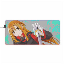 Load image into Gallery viewer, Sword Art Online Asuna Yuuki RGB LED Mouse Pad (Desk Mat)
