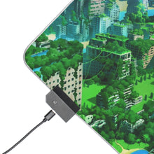 Load image into Gallery viewer, Anime Landscape RGB LED Mouse Pad (Desk Mat)
