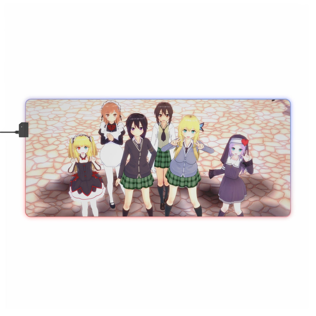 Boku Wa Tomodachi Ga Sukunai RGB LED Mouse Pad (Desk Mat)