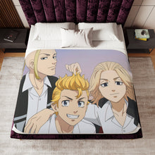 Load image into Gallery viewer, Anime Tokyo Revengers Sherpa Blanket
